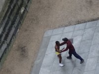 Wolfe Tone Park ( Square) popular with street fighters