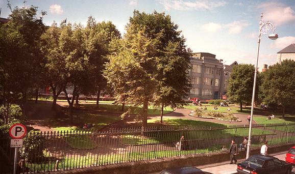 Wolfe Tone Park not Square, Dublin