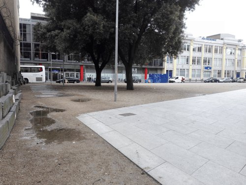 Wolfe Tone Park (Square) today